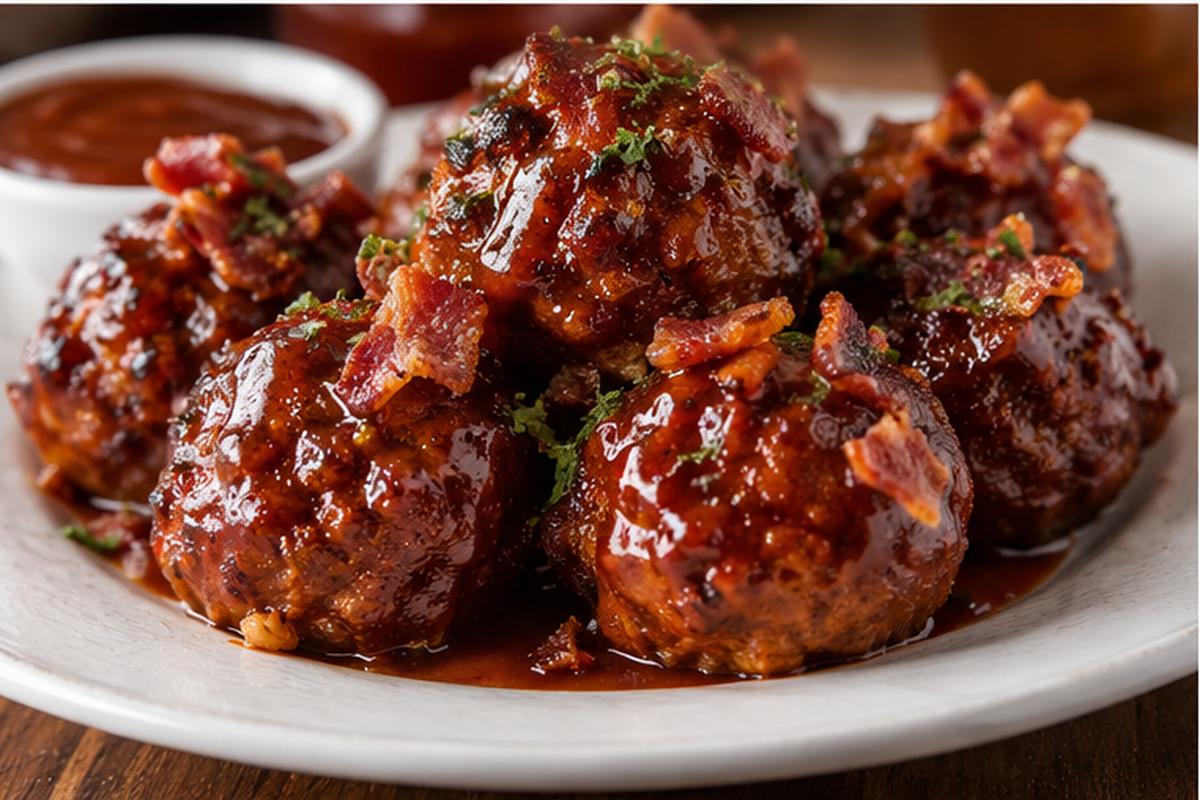 BBQ Bacon Meatballs
