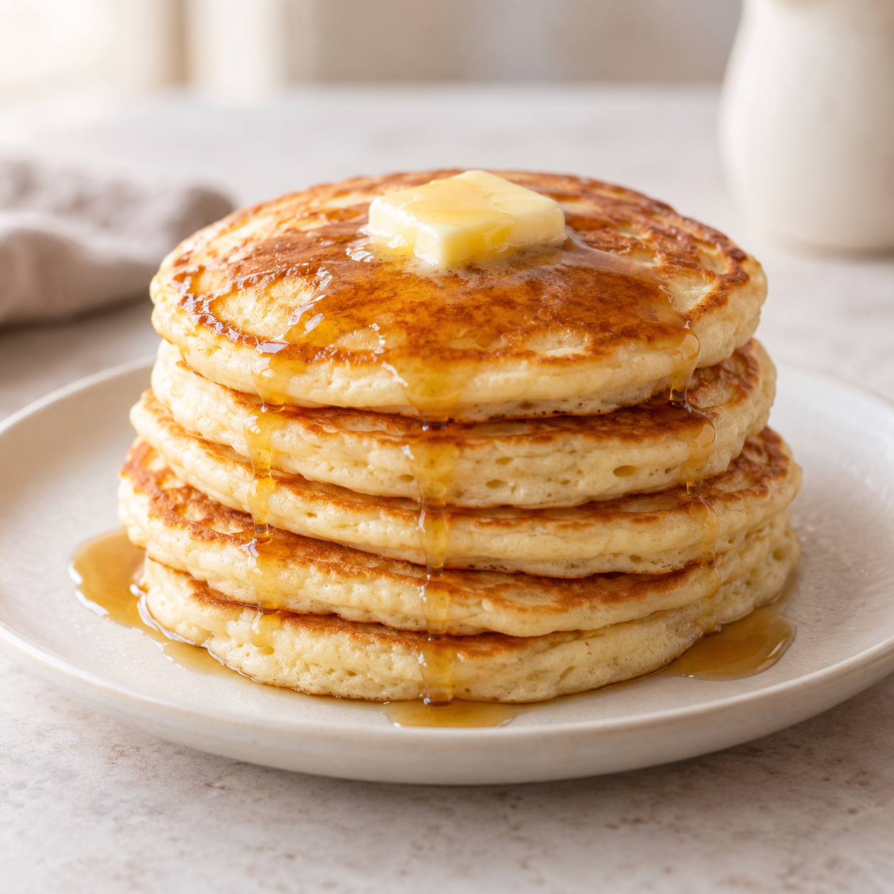 Fluffy Buttermilk Pancakes