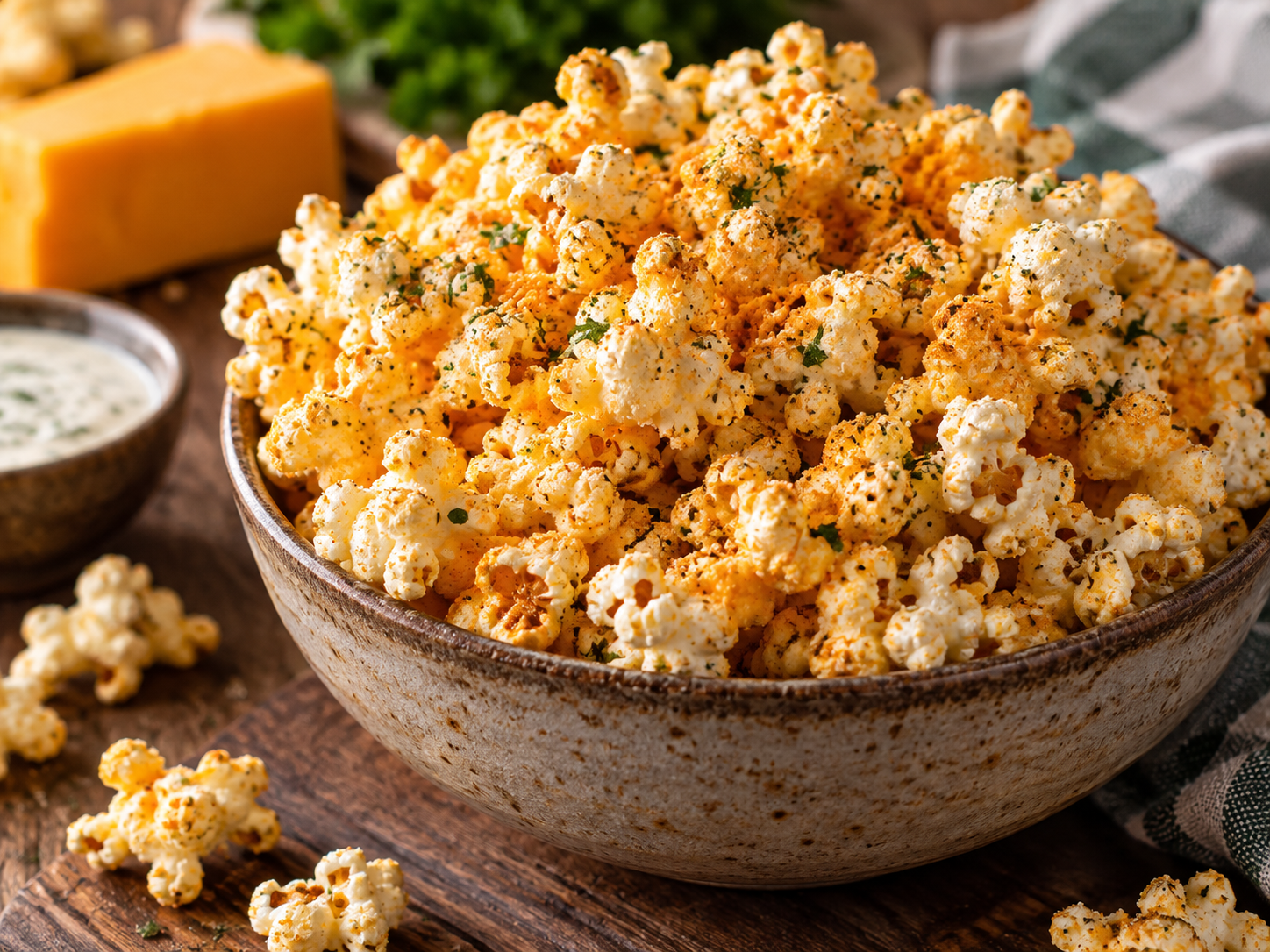 Cheddar Ranch Popcorn