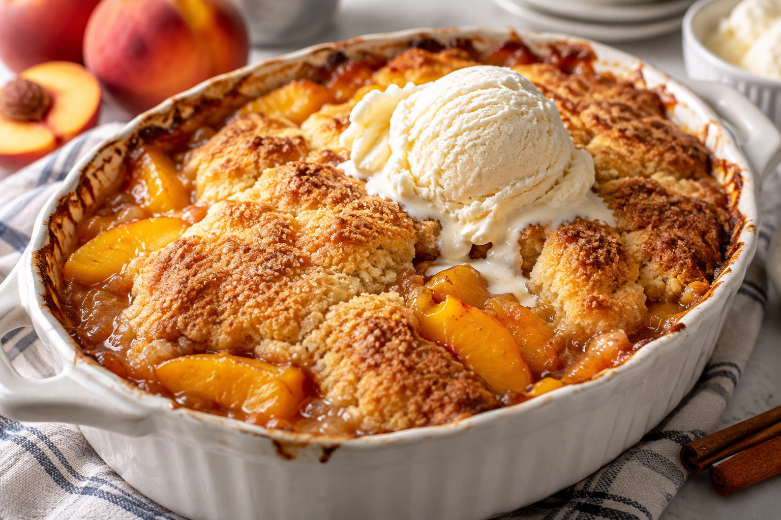 Peach Cobbler
