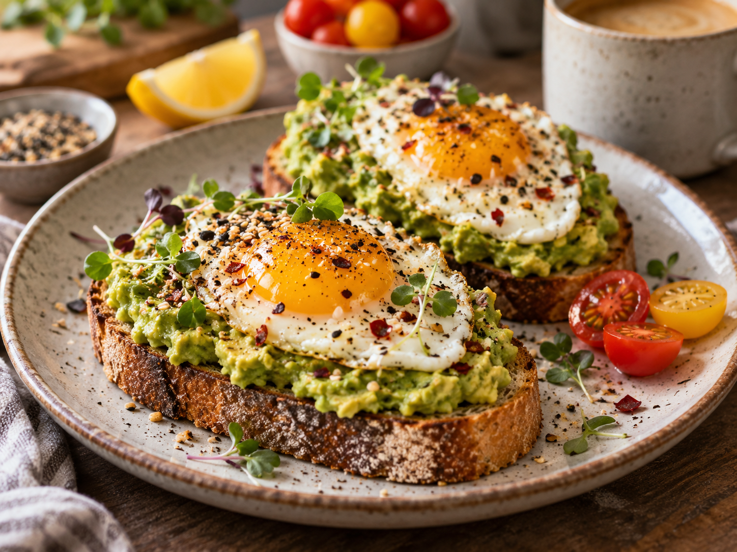 Avocado Egg Toast