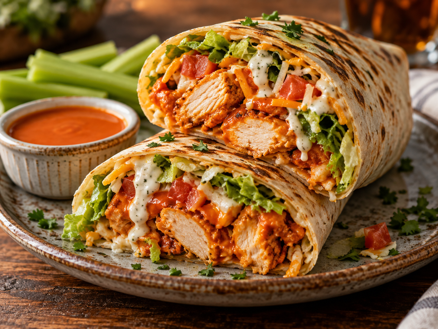 Buffalo Chicken Wrap